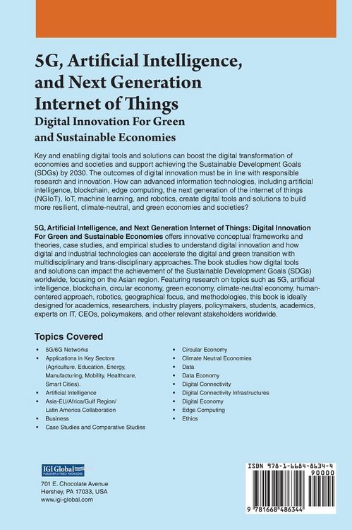 Produktbild: 5G, Artificial Intelligence, and Next Generation Internet of Things