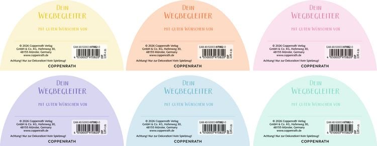 Produktbild: Kunstharzkreuze &ndash; Bunte Regenbogen-Kreuze