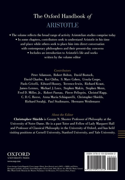 Produktbild: The Oxford Handbook of Aristotle