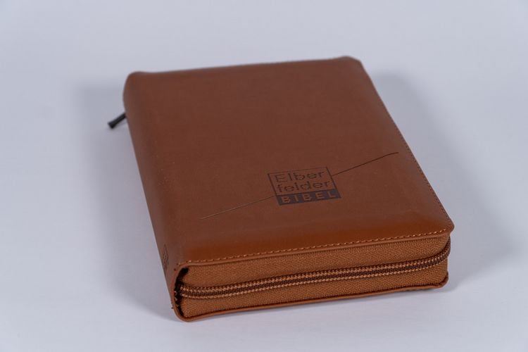 Produktbild: Elberfelder Bibel - Taschenausgabe, Kunstleder mit Rei&szlig;verschluss