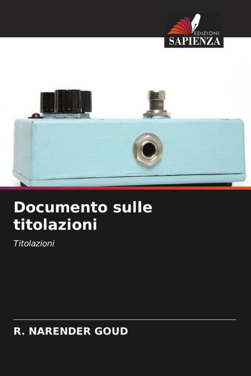 Produktbild: Documento sulle titolazioni