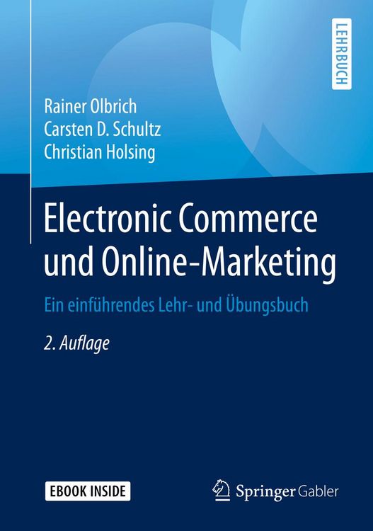 Produktbild: Electronic Commerce und Online-Marketing