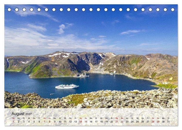 Produktbild: Norwegen Wo die Natur Geschichten erz&auml;hlt (Tischkalender 2027 DIN A5 quer), CALVENDO Monatskalender