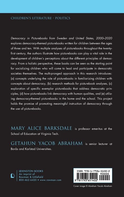 Produktbild: Democracy in Picturebooks from Sweden and United States, 2000-2020