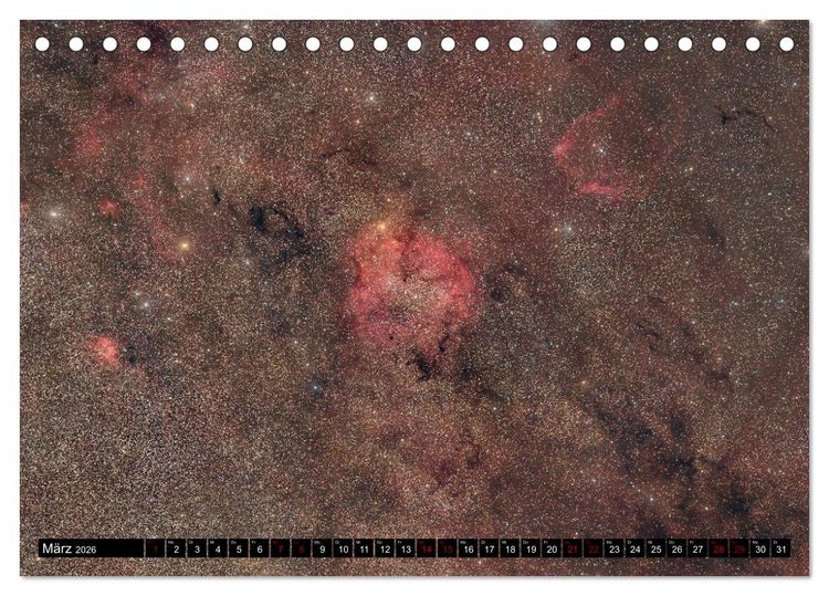 Produktbild: Deepsky Wide (Tischkalender 2026 DIN A5 quer), CALVENDO Monatskalender