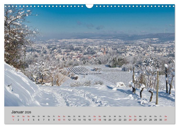 Produktbild: Ettenheim - Perle der Ortenau (Wandkalender 2026 DIN A3 quer), CALVENDO Monatskalender