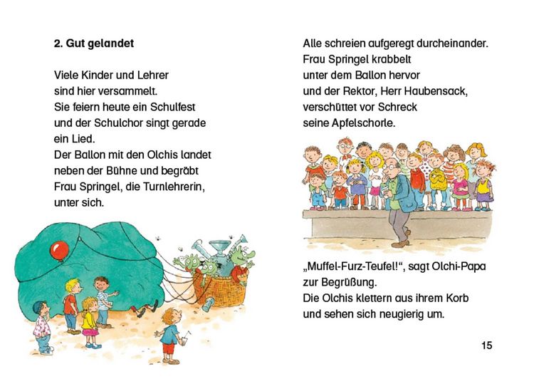 Produktbild: Die Olchis auf dem Schulfest