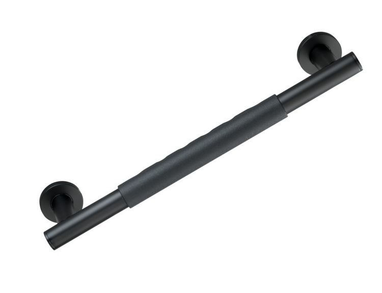 Produktbild: Wandhaltegriff Mod. Secura 40,5 cm Schwarz, Bauart gepr&uuml;ft