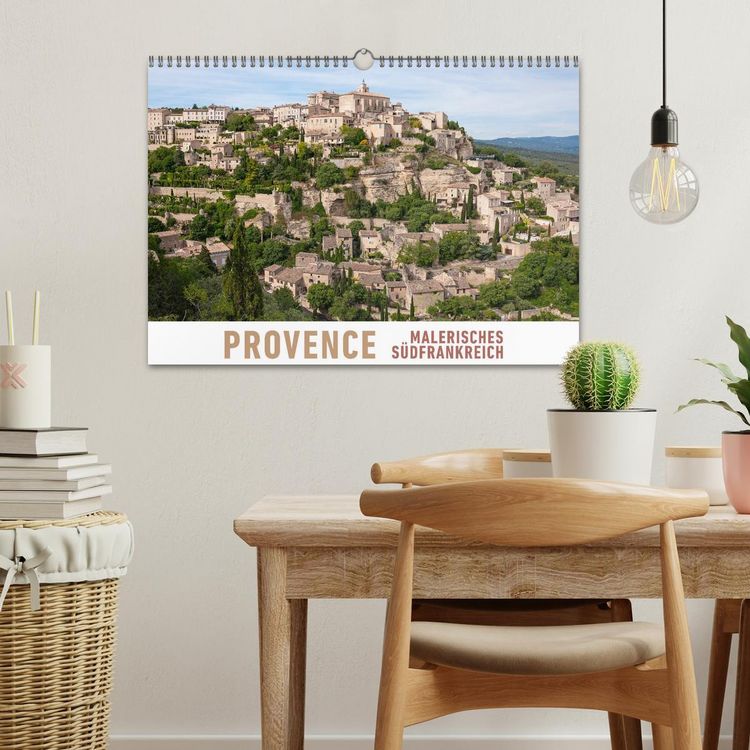 Produktbild: Provence: Malerisches S&uuml;dfrankreich (Wandkalender 2026 DIN A3 quer), CALVENDO Monatskalender