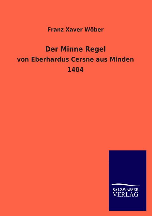 Produktbild: Der Minne Regel