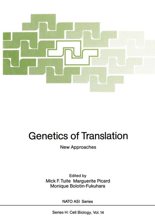 Produktbild: Genetics of Translation