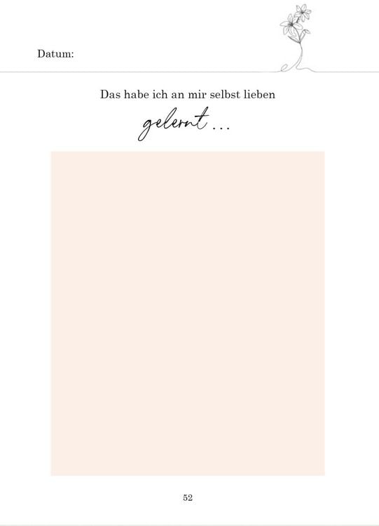 Produktbild: Weil ich es wert bin! Dein Journal: Eine persönliche Reise zu mehr Selbstliebe