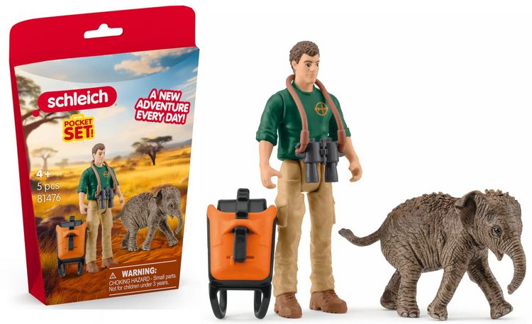 Produktbild: schleich&reg; 81476 Forscher auf Exkursion