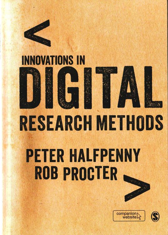 Produktbild: Innovations in Digital Research Methods