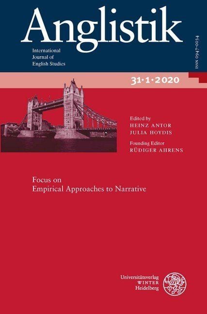 Produktbild: Anglistik. International Journal of English Studies. Volume 31:1 (2020)