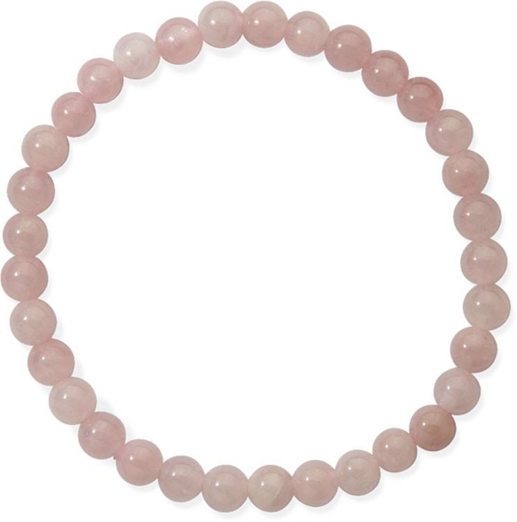 Produktbild: Armband, Rosenquarz, 04mm Kugeln