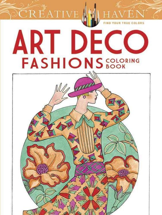 Produktbild: Creative Haven Art Deco Fashions Coloring Book