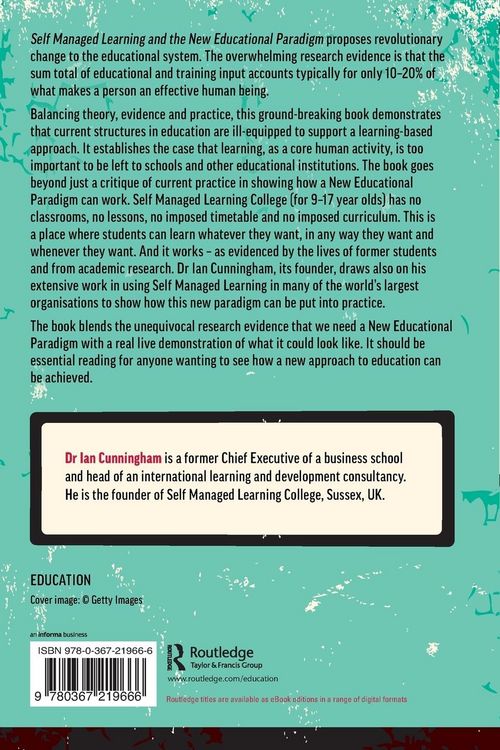 Produktbild: Self Managed Learning and the New Educational Paradigm