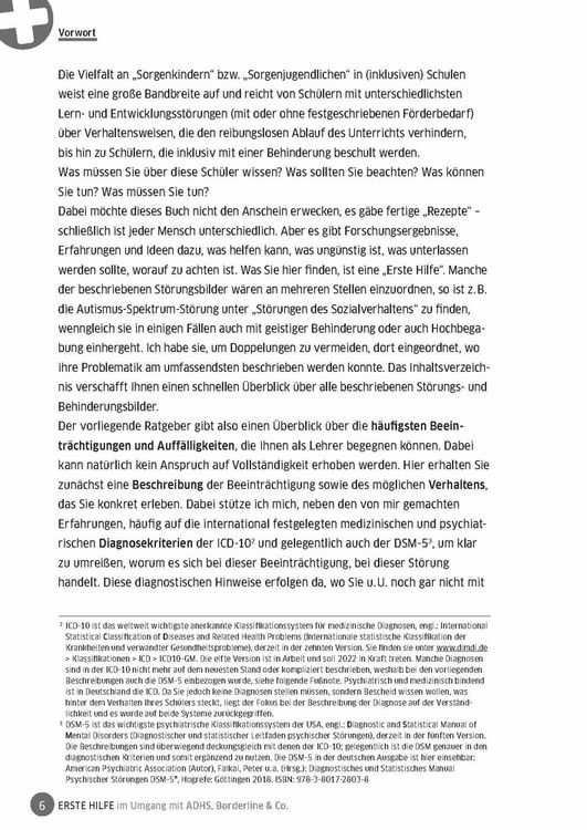 Produktbild: Erste Hilfe im Umgang mit ADHS, Borderline & Co.