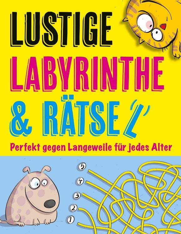 Produktbild: Lustige Labyrinthe und R&auml;tsel