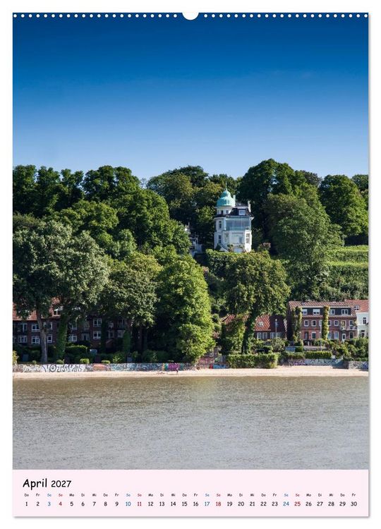 Produktbild: Hamburg &ndash; Wo eine Weltstadt auf Wasser trifft (hochwertiger Premium Wandkalender 2027 DIN A2 hoch), Kunstdruck in Hochglanz