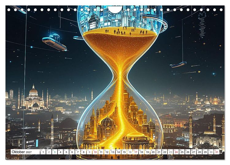 Produktbild: Wimmelnde Wunderwelten (Wandkalender 2027 DIN A4 quer), CALVENDO Monatskalender