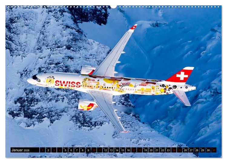 Produktbild: Faszination Fliegerei (hochwertiger Premium Wandkalender 2026 DIN A2 quer), Kunstdruck in Hochglanz