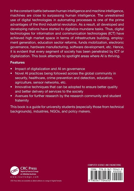 Produktbild: Artificial Intelligence and Global Society