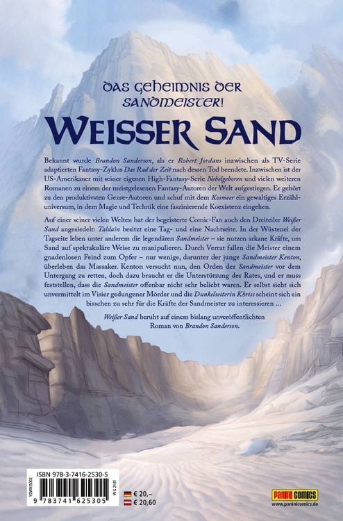 Produktbild: Brandon Sandersons Wei&szlig;er Sand - Eine Graphic Novel aus dem Kosmeer