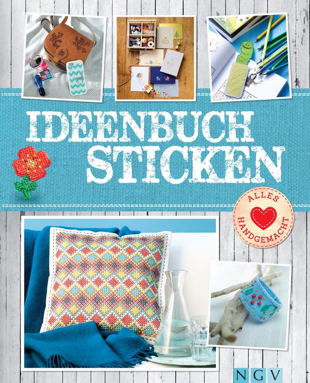 Produktbild: Ideenbuch Sticken - Mit Stickmustern zum Download