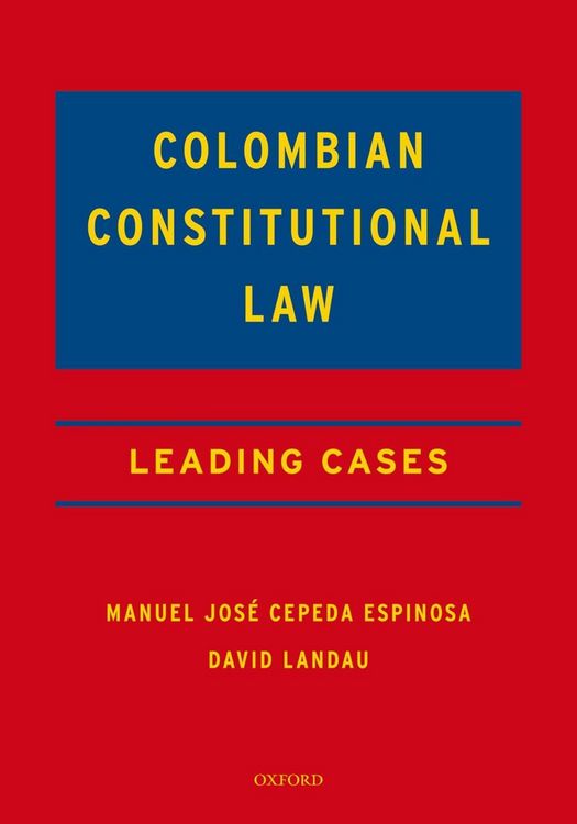 Produktbild: Colombian Constitutional Law