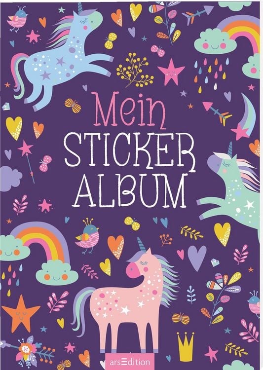 Produktbild: Mein Stickeralbum &ndash; Einh&ouml;rner