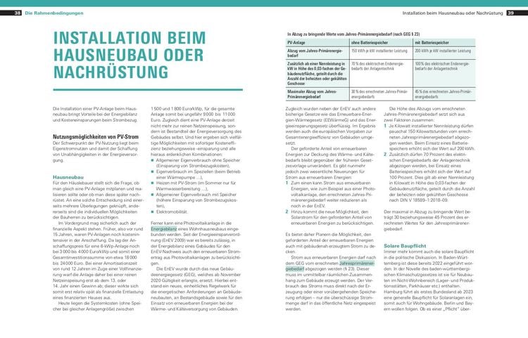 Produktbild: Photovoltaik & Batteriespeicher