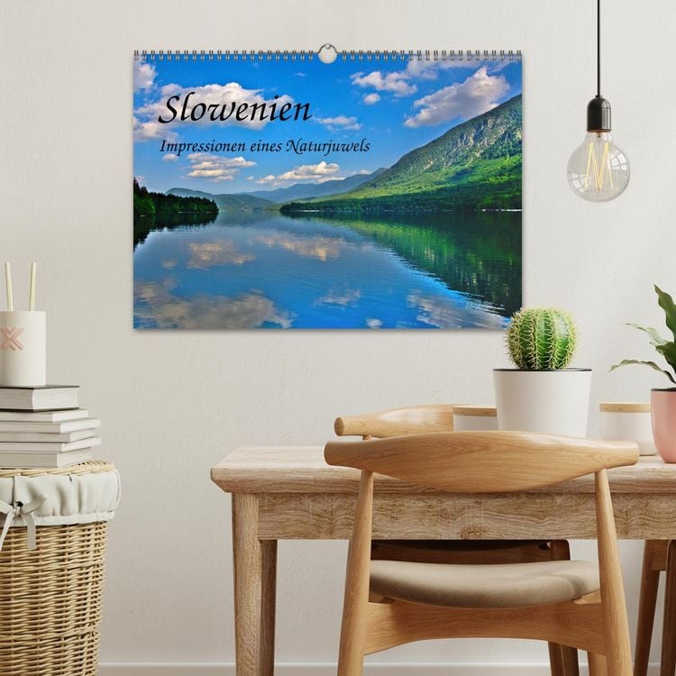Produktbild: Slowenien - Impressionen eines Naturjuwels (Wandkalender 2026 DIN A3 quer), CALVENDO Monatskalender