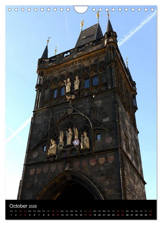 Produktbild: In Prague (Wall Calendar 2026 DIN A4 portrait), CALVENDO 12 Month Wall Calendar