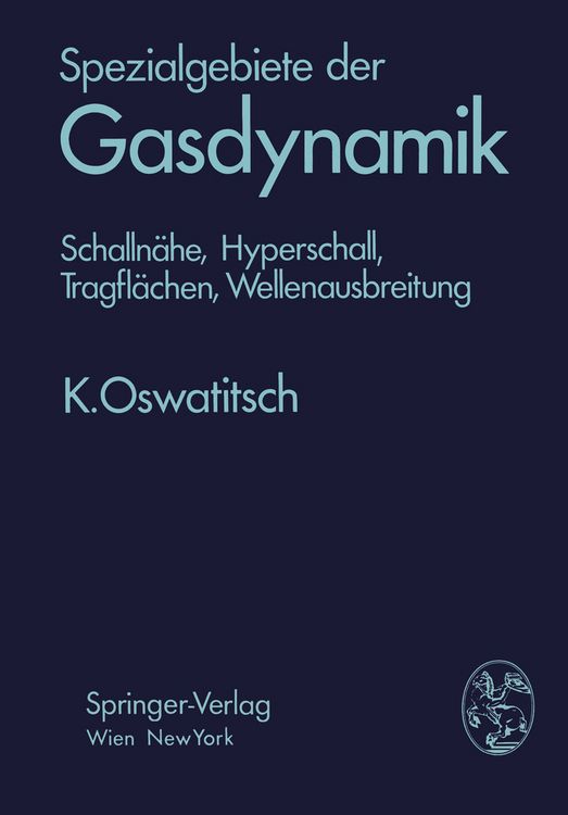 Produktbild: Spezialgebiete der Gasdynamik