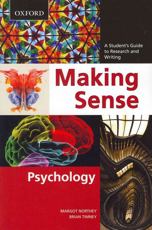 Produktbild: Making Sense in Psychology: A Student's Guide to Research and Writing
