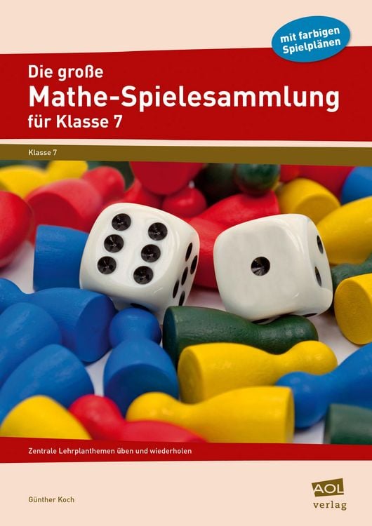 Produktbild: Die gro&szlig;e Mathe-Spielesammlung f&uuml;r Klasse 7