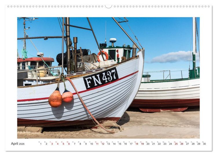 Produktbild: D&auml;nemark - Phototravellers Sehnsuchtskalender (hochwertiger Premium Wandkalender 2026 DIN A2 quer), Kunstdruck in Hochglanz