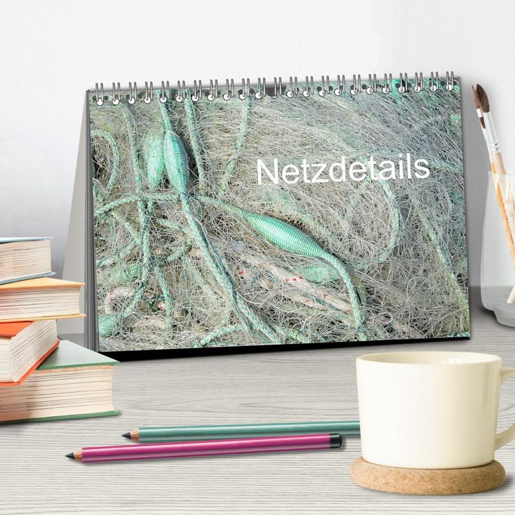 Produktbild: Netzdetails (Tischkalender 2026 DIN A5 quer), CALVENDO Monatskalender