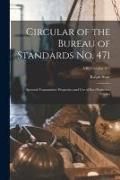 Produktbild: Circular of the Bureau of Standards No. 471
