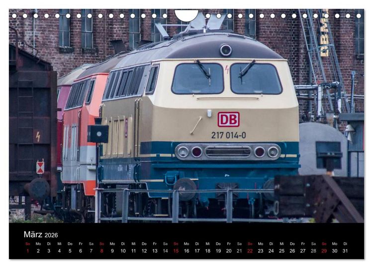 Produktbild: Erfolg einer Lokfamilie - Die V160-Baureihen (Wandkalender 2026 DIN A4 quer), CALVENDO Monatskalender