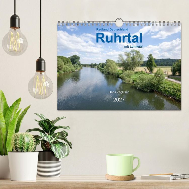 Produktbild: Ruhrtal mit Lennetal - Radland Deutschland (Wandkalender 2027 DIN A4 quer), CALVENDO Monatskalender