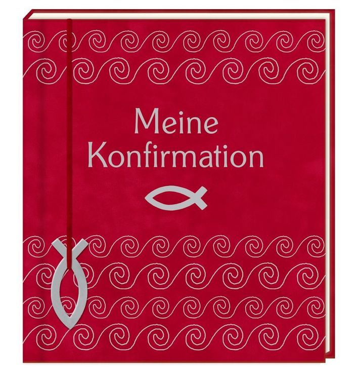 Produktbild: Meine Konfirmation  (Fisch, rot)
