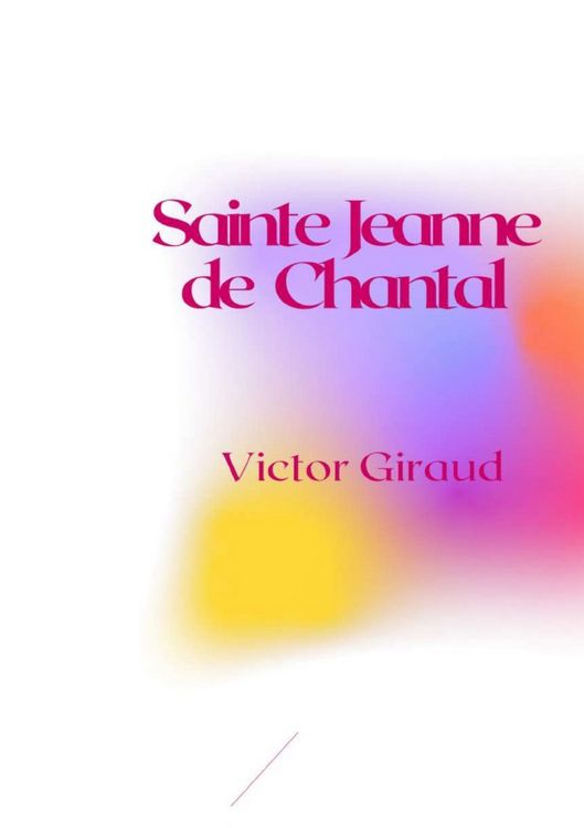 Produktbild: Sainte Jeanne de Chantal