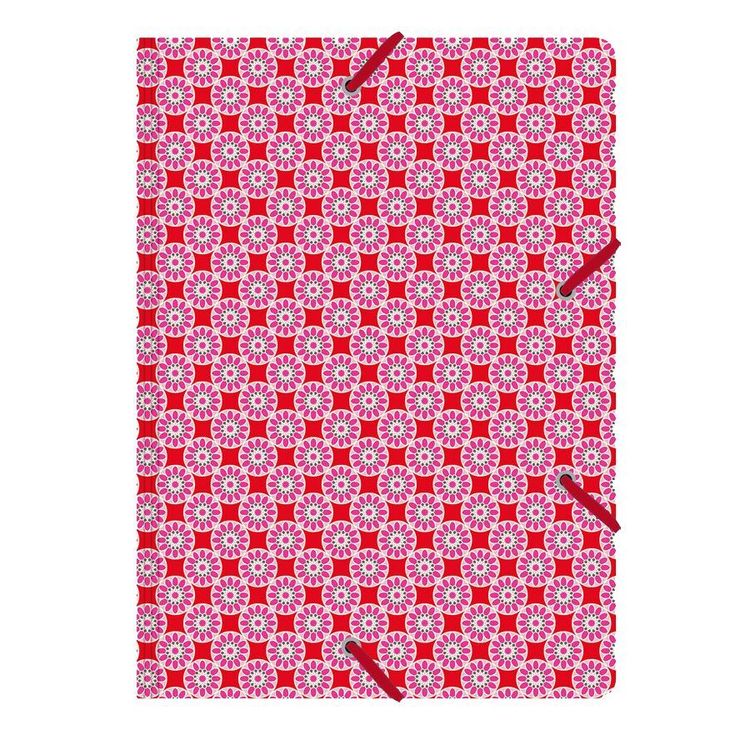 Produktbild: Sammelmappe de Luxe A4, Kachel rosa