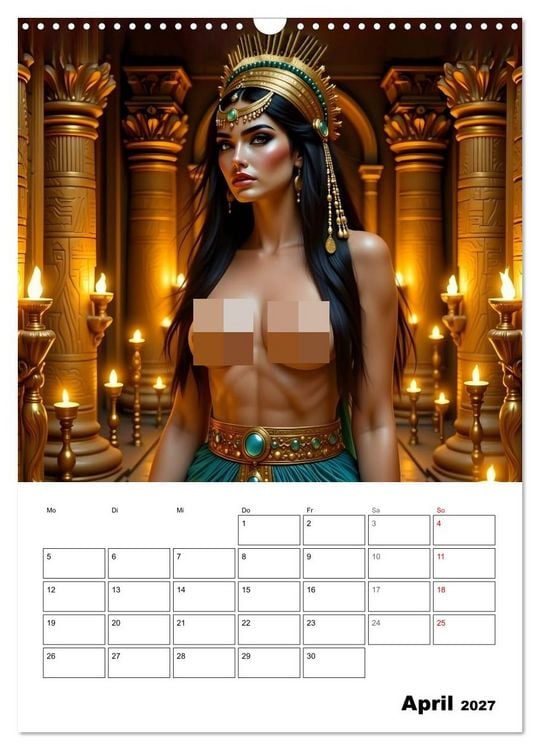 Produktbild: T&ouml;chter der alten G&ouml;tter (Wandkalender 2027 DIN A3 hoch), CALVENDO Monatskalender
