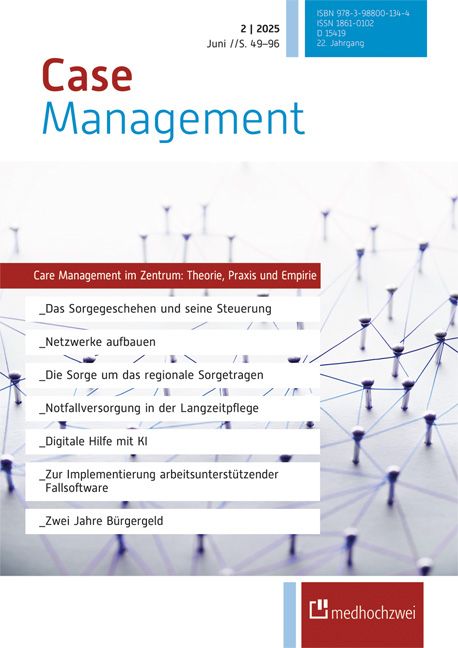 Produktbild: Case Management Ausgabe 2/2025