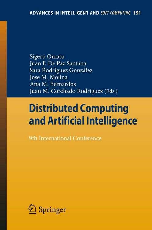 Produktbild: Distributed Computing and Artificial Intelligence