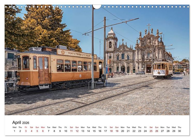 Produktbild: Wonderful Portugal (Wall Calendar 2026 DIN A3 landscape), CALVENDO 12 Month Wall Calendar